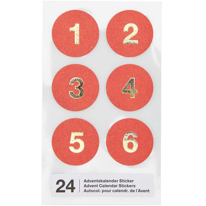Rico Advent Calendar Stickers