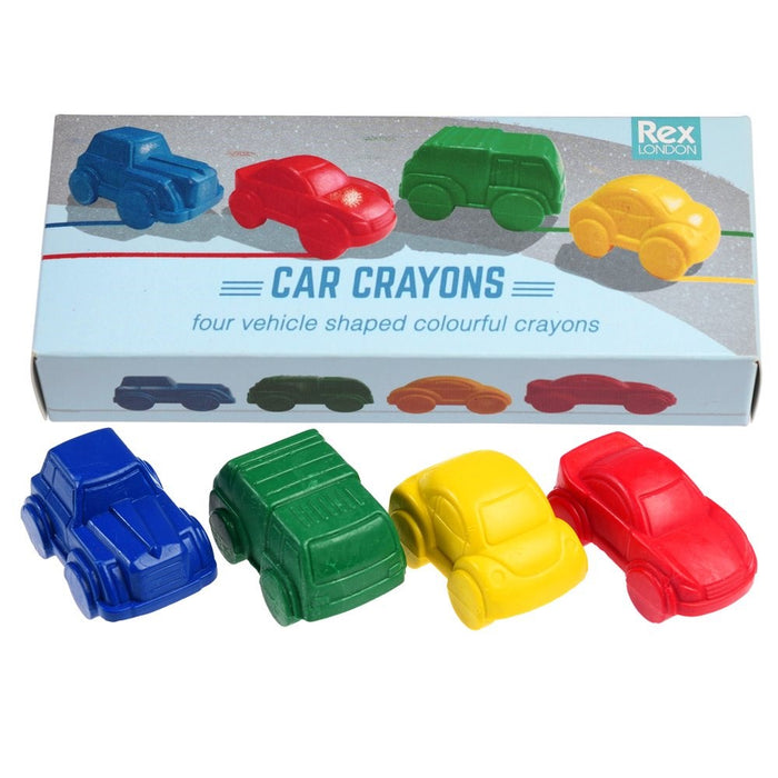 Road Trip Car Crayons (Set of 4)