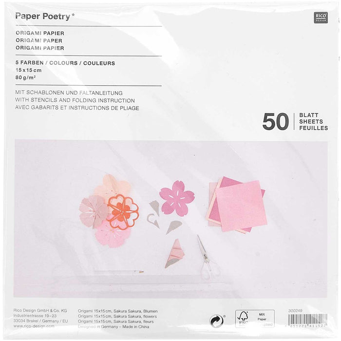 Origami Sakura Sakura Flowers Fsc Mix
