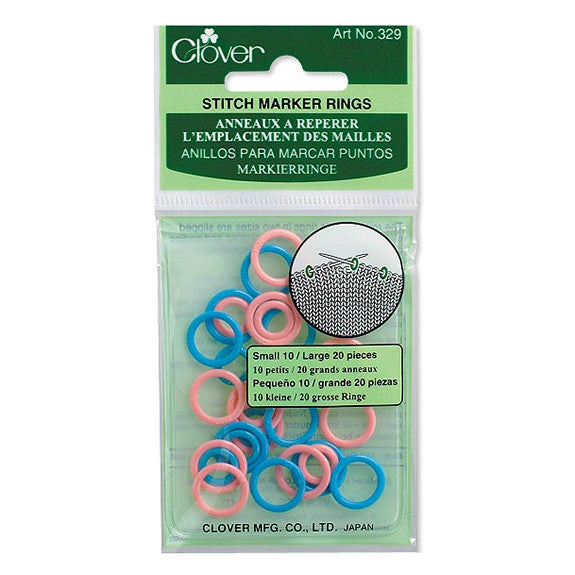 Clover Stitch Ring Markers