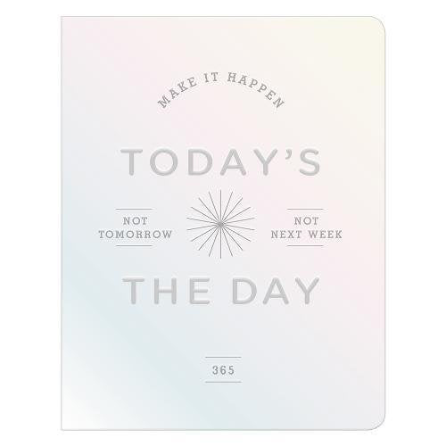Todays the Day Holographic Deluxe Pocket Planner Undated