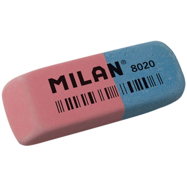 Milan Natural Erasers 8020