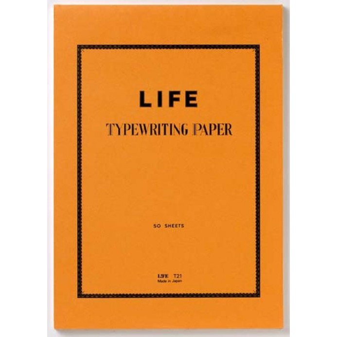 Life Typing Paper // A4