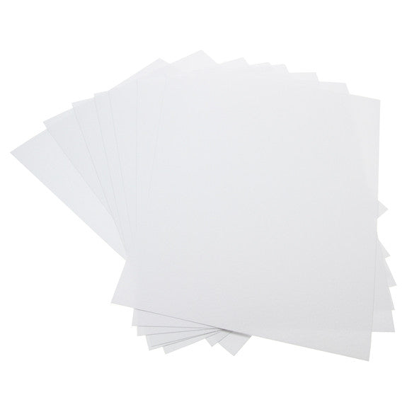 Cardstock Hammered White A4 - 25 Pk