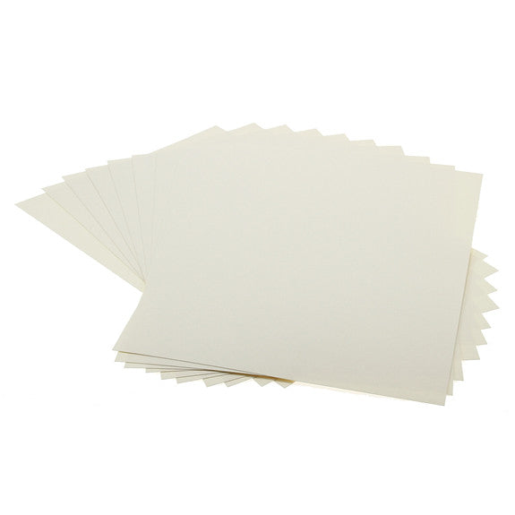 Cardstock Plain Cream A4 - 25 Pk