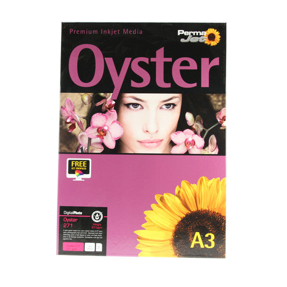 A3 PermaJet Digital Photo Paper 271 Oyster - 271gsm - 25pk