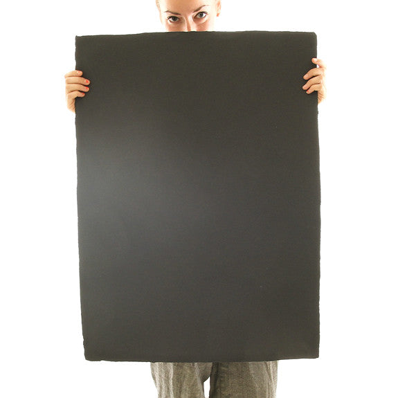 Coloured Rag Paper 56 x 76cm Black Smooth 320gsm