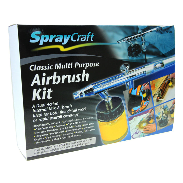 Spraycraft - Classic Multi Purpose Airbrush Kit (dual action)
