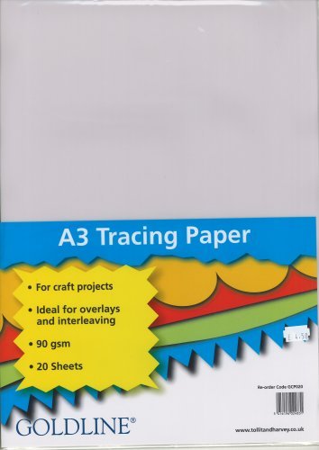 Tracing Paper Pack - A3 20pk - 90gsm