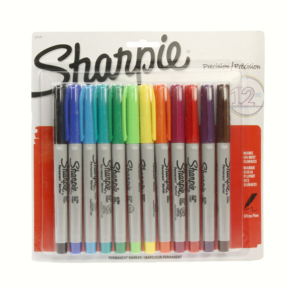 Sharpie Ultra Fine Point Markers 12 Pack