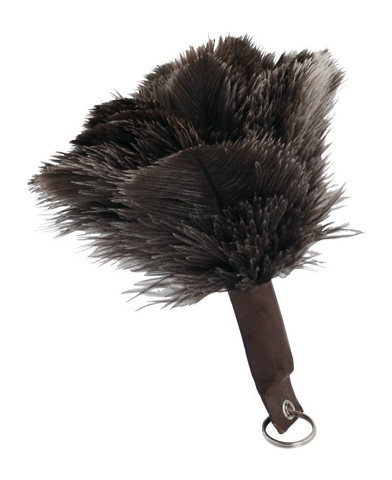 Ostrich Feather Key Ring