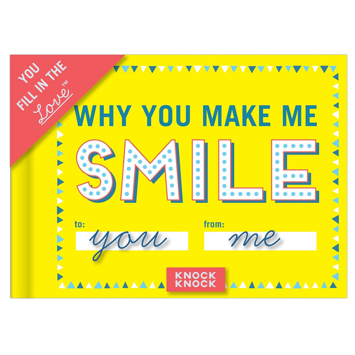 Why You Make Me Smile Fill in the Love Journal