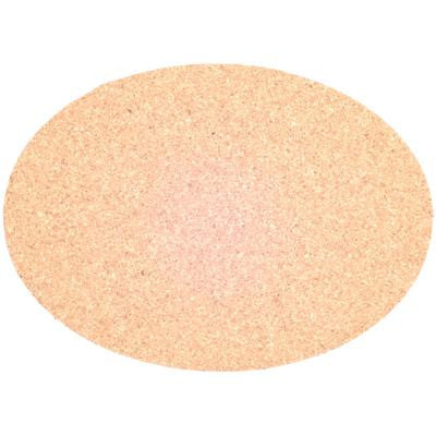 Cork Mat 175 x 125mm (7x5inch) Oval 6mm thick. Pack of 5
