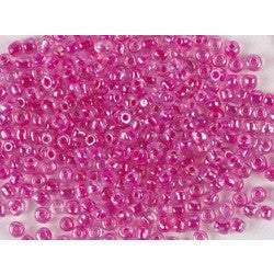Rico Rocaille Pink Rainbow 4mm