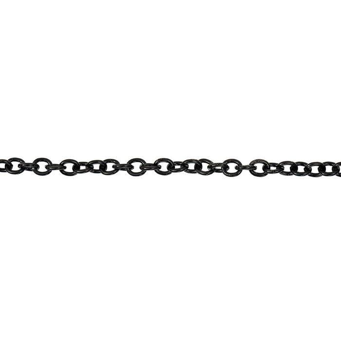 Rico Linked Chain Black 7-8mm/100cm