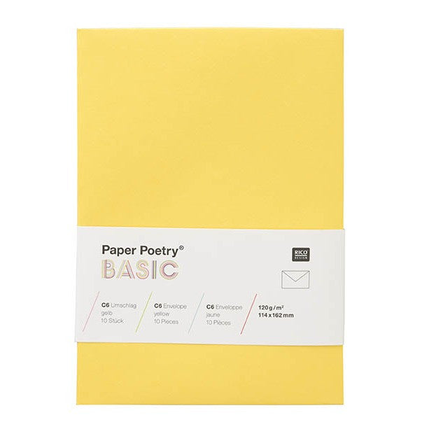 Rico Basic Envelopes C6 Dark Green