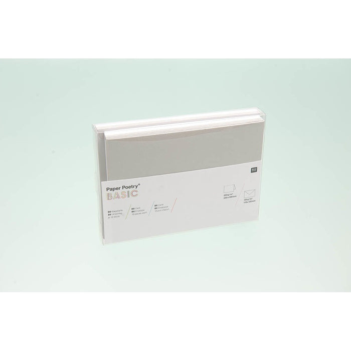 Rico Basic Card Set White/Grey B6
