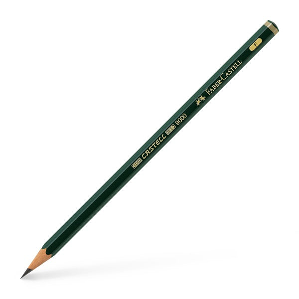 Castell 9000 Black Lead Pencils, F