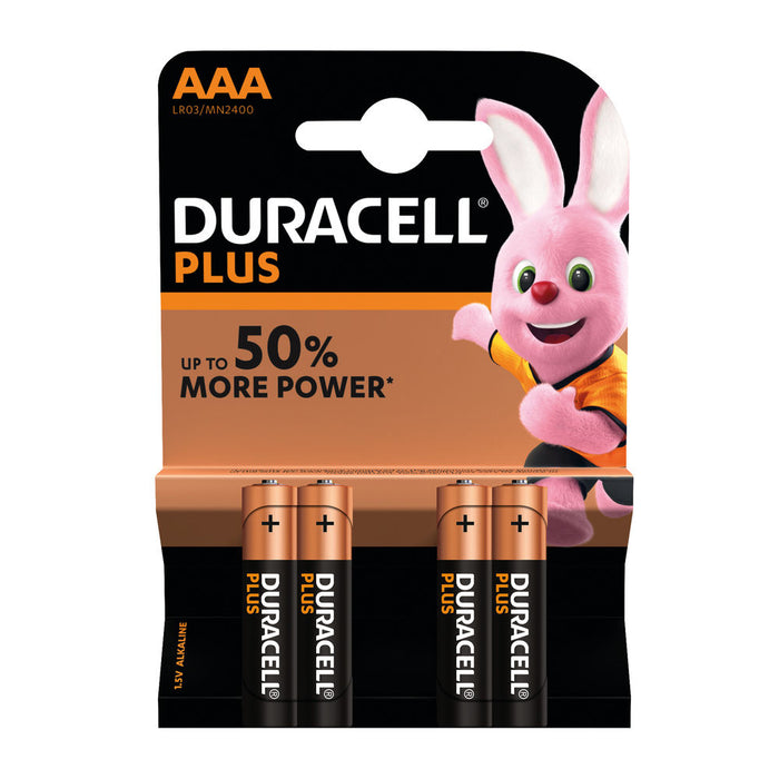 Duracell Plus Batteries 4 Pack