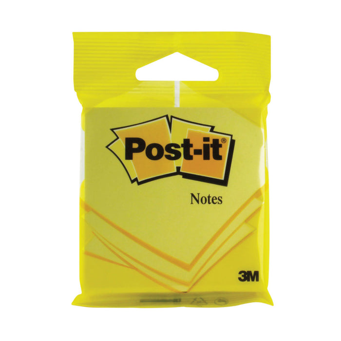 POSTIT NOTE 76mm x 76mm Yellow