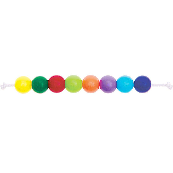 Plastic Beads Rainbow Classic Mix ? 6