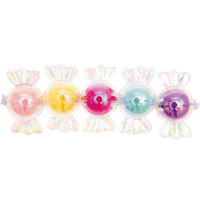Candy Beads Transparent With Colour Inclusion