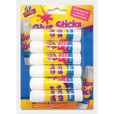 6 x Glue sticks