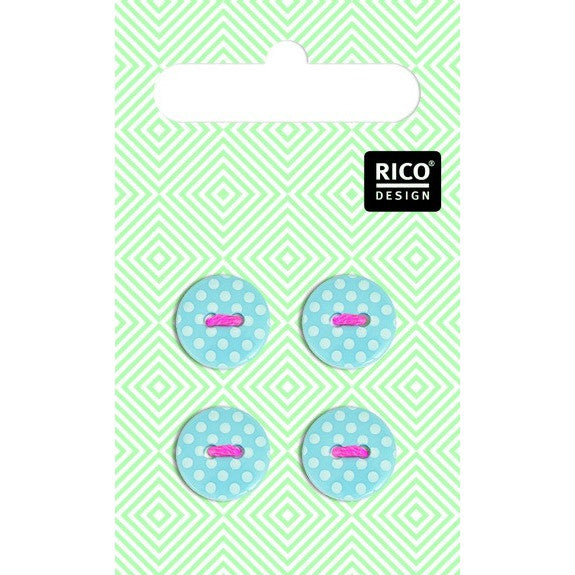 Rico - Buttons Dots 4 Pcs