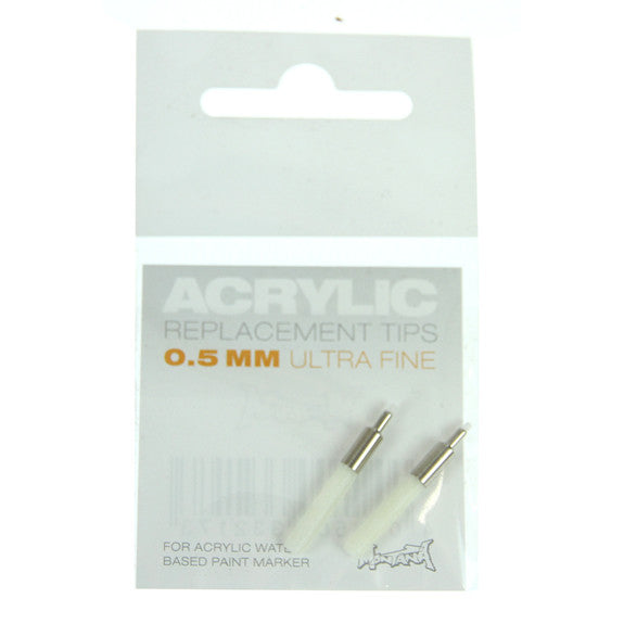 Montana Acrylic - Replacement Tip Ultra Fine 0.5mm (pack of 2)