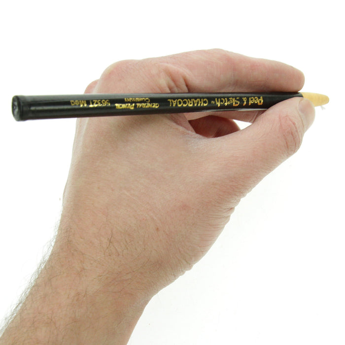 Generals Peel & Sketch Medium Charcoal Pencil