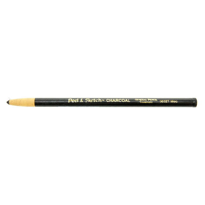Generals Peel & Sketch Medium Charcoal Pencil
