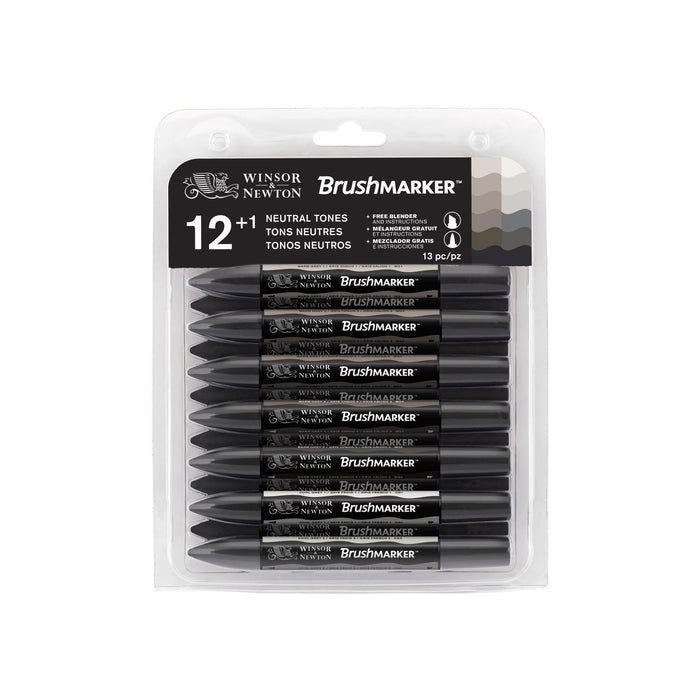 W&N Brushmarker 12 Greys