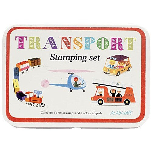 Alain Gree Stamp Set - Transport
