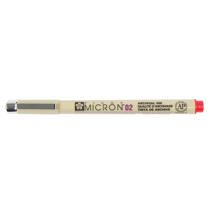 Pigma Micron 02 (0.3mm) Red