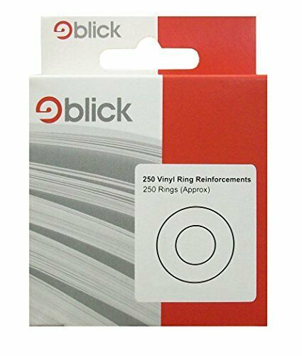 Vinyl Ring Reinforcements for Punched Paper (250)