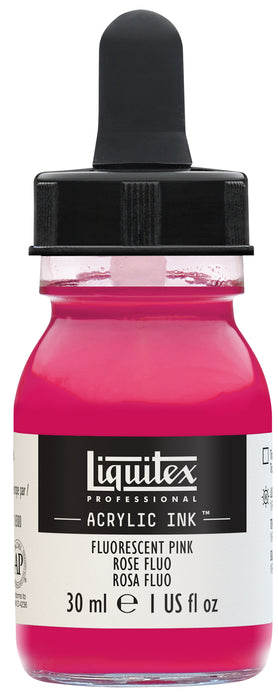 Liquitex Ink 30ml Fluorescent Pink