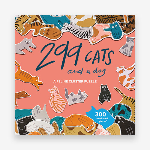 299 Cats (and a dog) - A Feline Cluster Puzzle