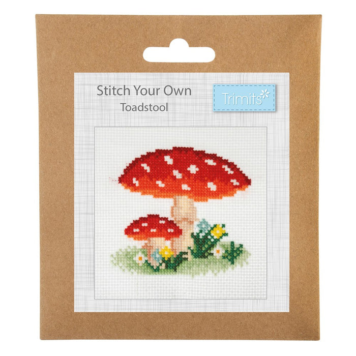 Cross Stitch Kit: Toadstool