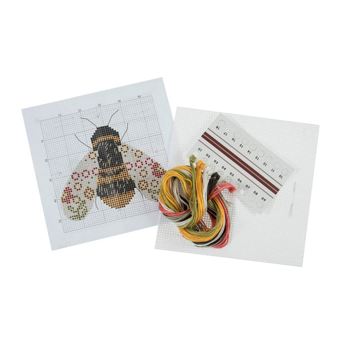 Counted Cross Stitch Kit: Bee