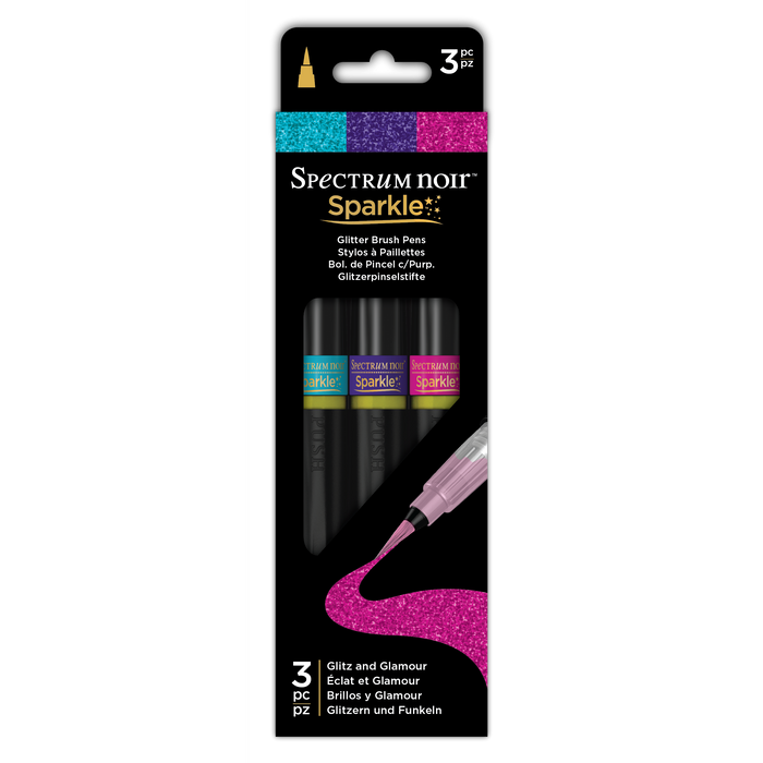 Spectrum Noir Sparkle Markers 3 Pack