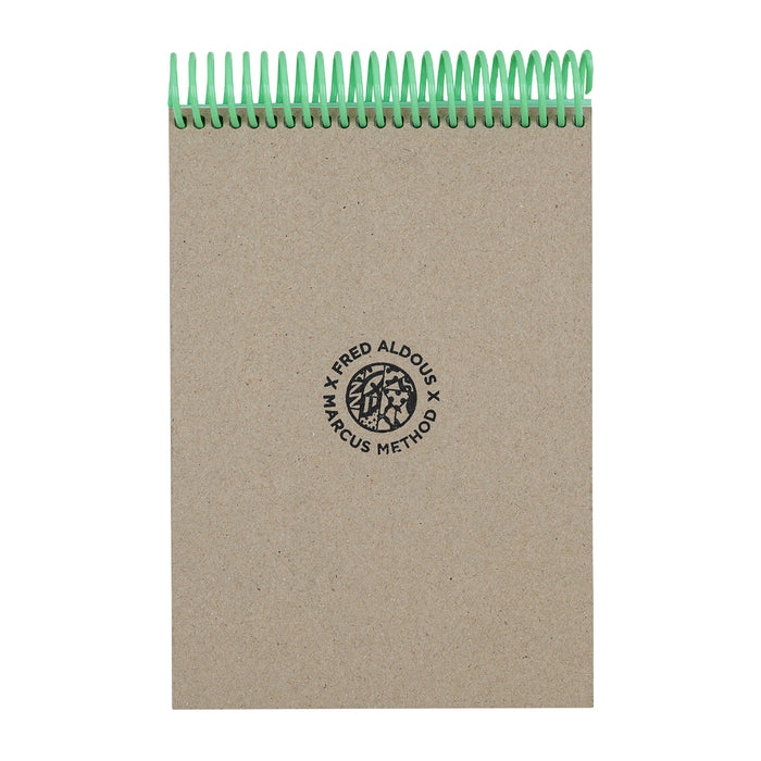 FA X Marcus Method Coil Bound A5 Sketchbook - Park Green
