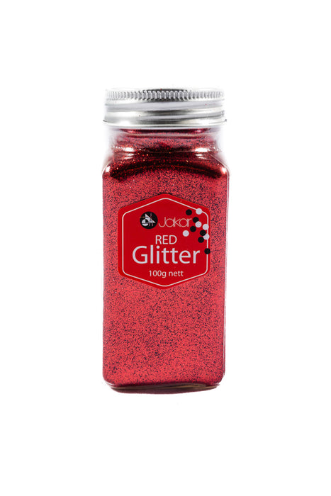 Jakar Large Glitter Red