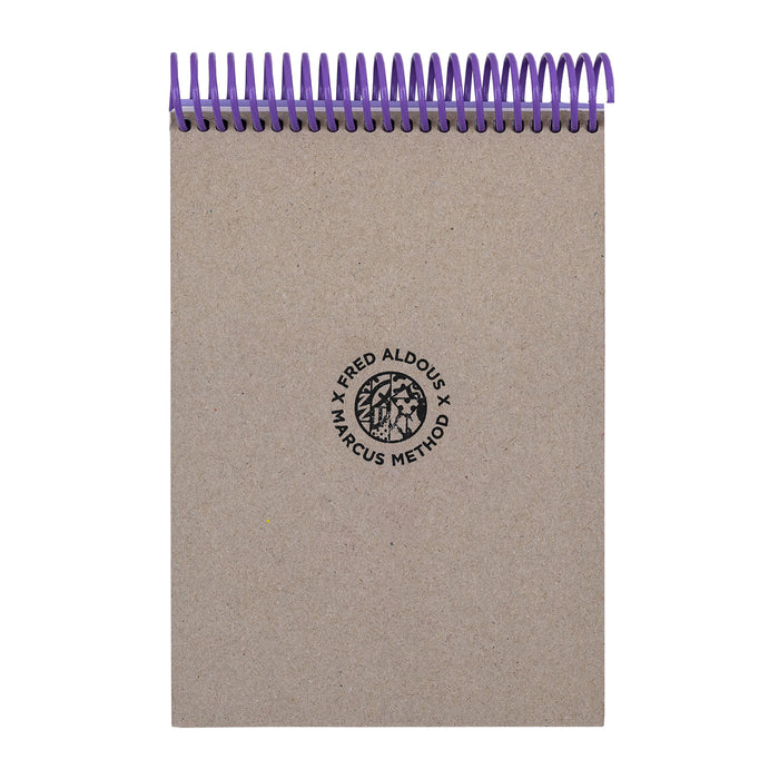 FA X Marcus Method Coil Bound A5 Sketchbook - Lavender