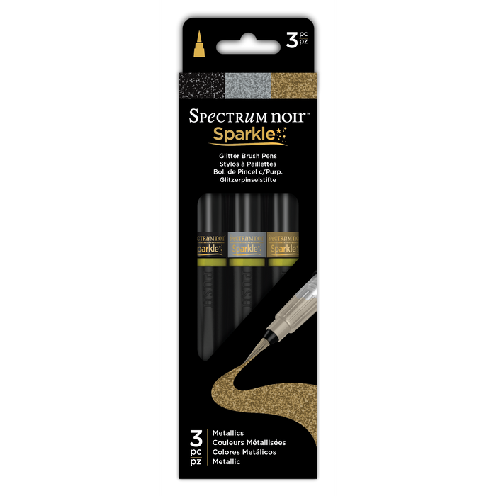 Spectrum Noir Sparkle Markers 3 Pack