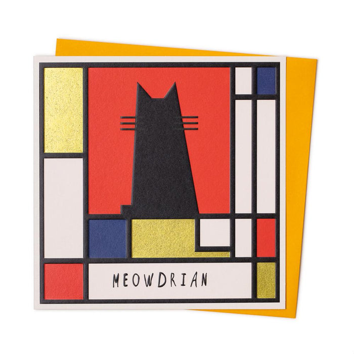 'Meowdrian' Card