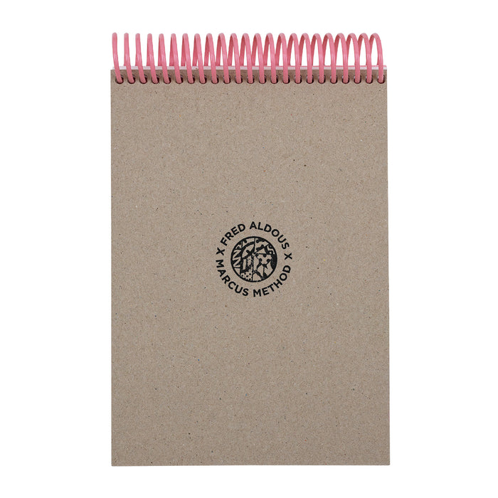 FA X Marcus Method Coil Bound A5 Sketchbook - Candy Pink