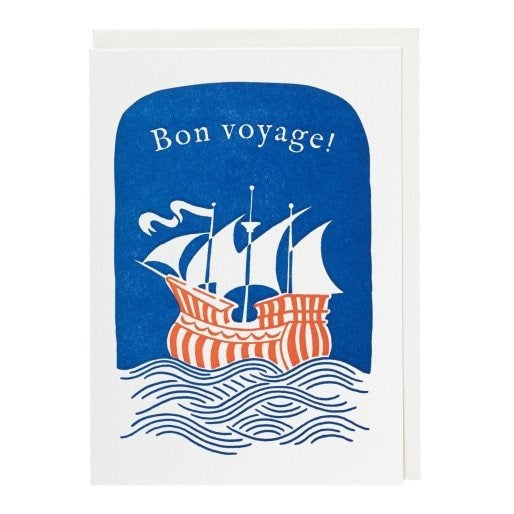 Bon Voyage! Ship Card