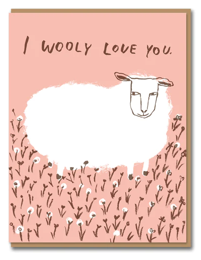 I Wooly Love You Card