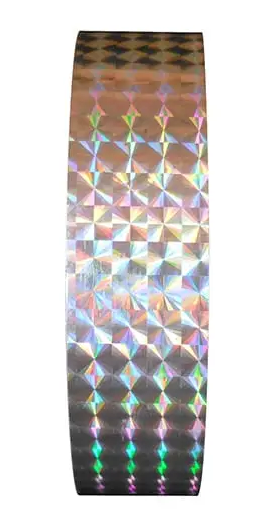 Cre8 Highly Reflective Silver Holographic Tape