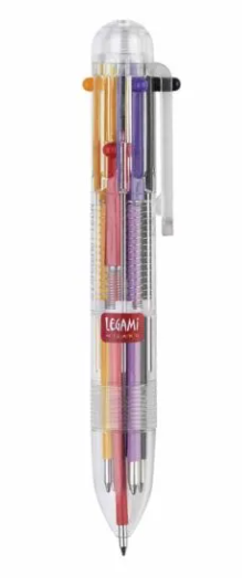 Legami Magic Rainbow 6 Colour Ballpoint Pen